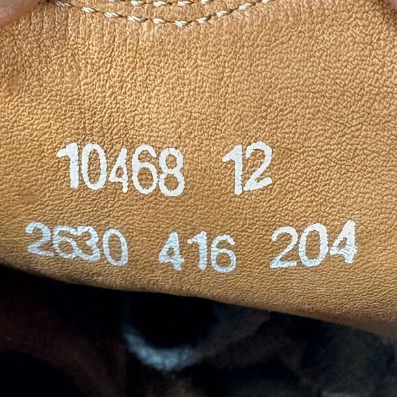 John Varvatos sharpie fleetwood Chelsea leather boots Italian 12 boots - Picture 5 of 7